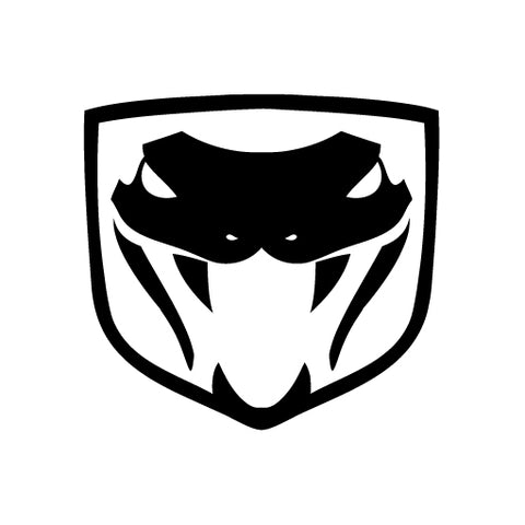 Snake Poison Front vinyl decal sticker