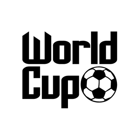 Soccer World Cup vinyl decal sticker