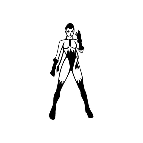 Solider Sexy Suit vinyl decal sticker