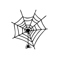 Spider Web vinyl decal sticker