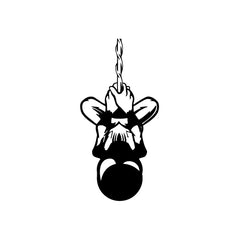 Spiderman Upside Down vinyl decal sticker