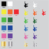 Spiderman Web Jump vinyl decal sticker choice of color