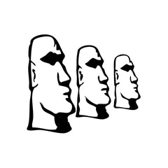 Stone Head Mystery vinyl decal sticker