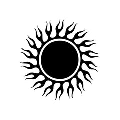 Sun Blade vinyl decal sticker