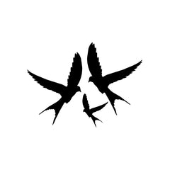 Swallow Family vinyl decal sticker