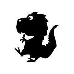T-Rex Dance Sing vinyl decal sticker