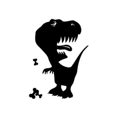 T-Rex Food Taste Bad vinyl decal sticker