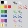 T-Rex Look vinyl decal sticker choice of color