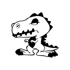T-Rex Look vinyl decal sticker