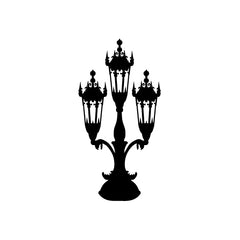 Table Light Classic vinyl decal sticker