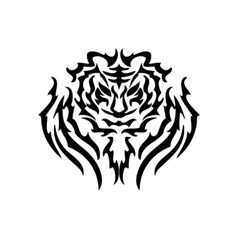 Tiger Mask vinyl decal sticker