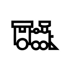 Train Toy vinyl decal sticker