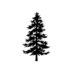 Tree Evergreen vinyl decal sticker