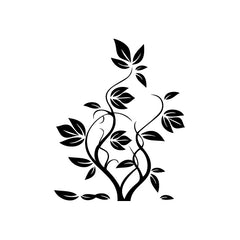 Tree Growing vinyl decal sticker