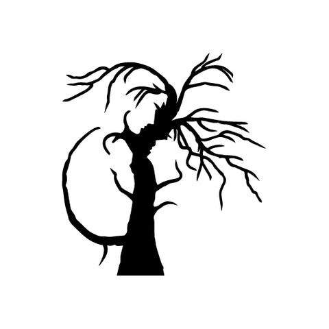 Tree Lover Stare Each Other vinyl decal sticker