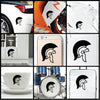 Trojan Helmet vinyl decal sticker where you can apply