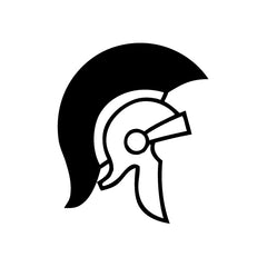 Trojan Helmet vinyl decal sticker