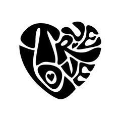 True Love Sign vinyl decal sticker