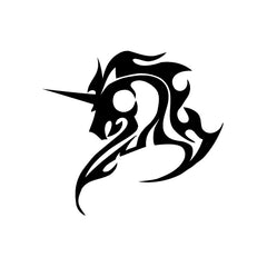 Unicorn Flame vinyl decal sticker