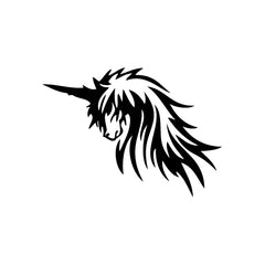 Unicorn Handsome vinyl decal sticker