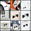 Unicorn Royal Blood Logo Mirror vinyl decal sticker where you can apply