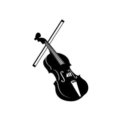 Violin Soloist Music Instrument vinyl decal sticker