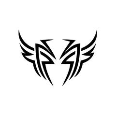 Warrior Abstract vinyl decal sticker