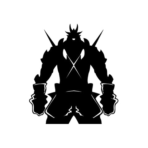 Warrior Game Time vinyl decal sticker