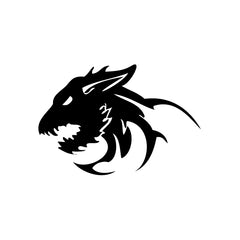 Werewolf Head vinyl decal sticker