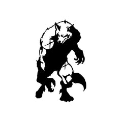Werewolf Into Light vinyl decal sticker