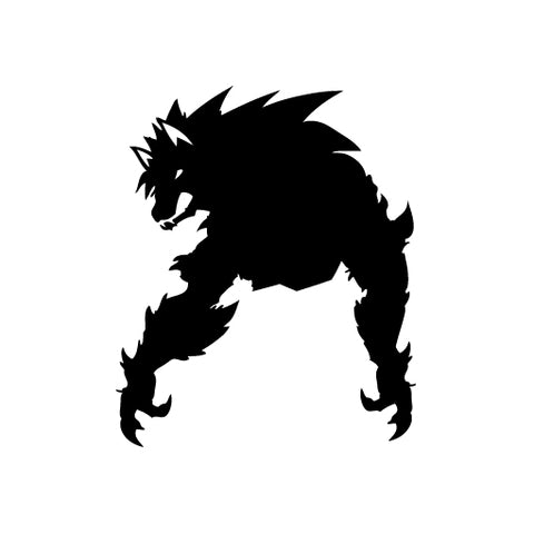 Werewolf Reborn vinyl decal sticker