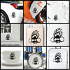 Werewolf Silence vinyl decal sticker where you can apply