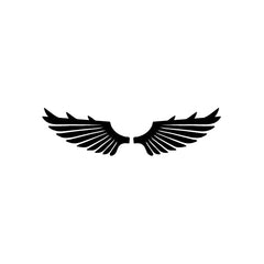 Wings Angel Blade vinyl decal sticker