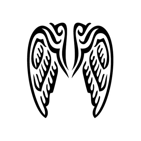 Wings Angel Light vinyl decal sticker