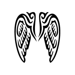 Wings Angel Light vinyl decal sticker