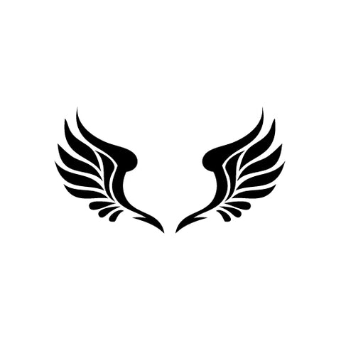 Wings Angel Super vinyl decal sticker