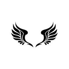 Wings Angel Super vinyl decal sticker