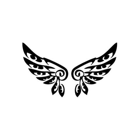 Wings India Style vinyl decal sticker