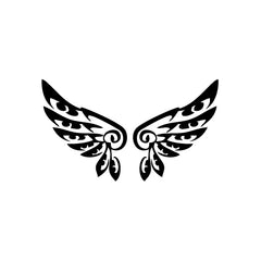 Wings India Style vinyl decal sticker