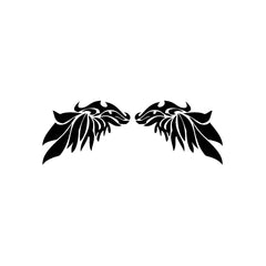 Wings Super Darkness vinyl decal sticker