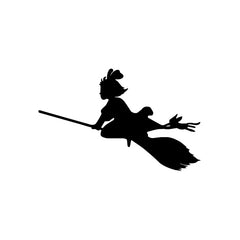 Witch Fly Delivery KiKi vinyl decal sticker