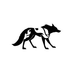 Wolf Attack Mode vinyl decal sticker